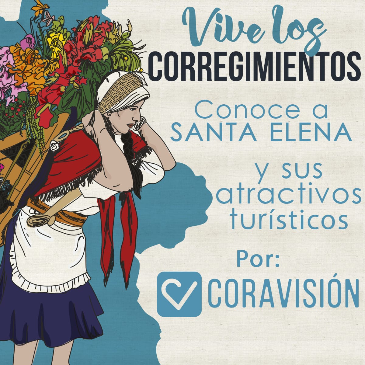 Vive los corregimientos - Santa Elena - Coravisión TV